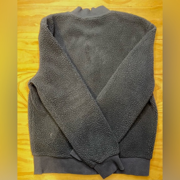 Zyia Active Womens Black Leopard Flying V Fleece Zipper Jacket Size Small - Picture 8 of 8